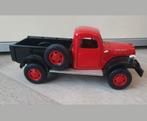 Dodge Power wagon 1946 .schaal 1 32 erg leuk gaaf model, Ophalen, Bus of Vrachtwagen, Overige merken