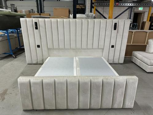 bed op maat boxspring hoofdbord naar wens eric kuster stijl, Huis en Inrichting, Slaapkamer | Bedden, Nieuw, Eenpersoons, 180 cm