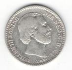 25-1667 Nederland 10 cent 1853, Koning Willem III, Verzenden, Zilver, 10 cent