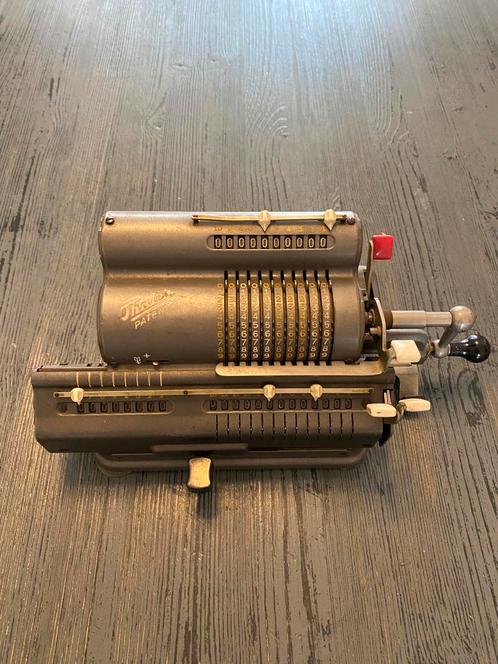 Vintage Mechanische Calculator Thales, Antiek en Kunst, Antiek | Kantoor en Zakelijk, Ophalen of Verzenden