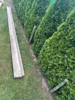 Hardhouten balk 400cm lang 6 cm dik, Tuin en Terras, Palen, Balken en Planken, Ophalen of Verzenden, 250 cm of meer, Balken