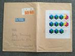 kindblok 1970 echt gebruikt op brief!!!, Ophalen of Verzenden, Brief