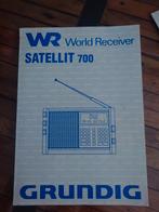 Grundig Satellit 700 Wereldontvanger - Handleiding, Ophalen of Verzenden, Zo goed als nieuw, Wereldontvanger