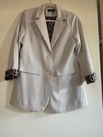 NIEUW Blazer beige met panterprintvoering maat M, Maat 38/40 (M), Beige, Nieuw, Ophalen of Verzenden