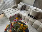 Luxe Velvet Teddy U-Bank Yently 200x370x250cm Beige Sand NEW, Info@oosterbaanwonen.nl, Venus 31 8448CE Heerenveen, Hoekbank, Ophalen of Verzenden