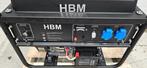 HBM 5500 Watt Generator - Aggregaat  230 Volt - Benzine, Doe-het-zelf en Verbouw, Aggregaten, Elektrisch startend, Benzine, Ophalen of Verzenden