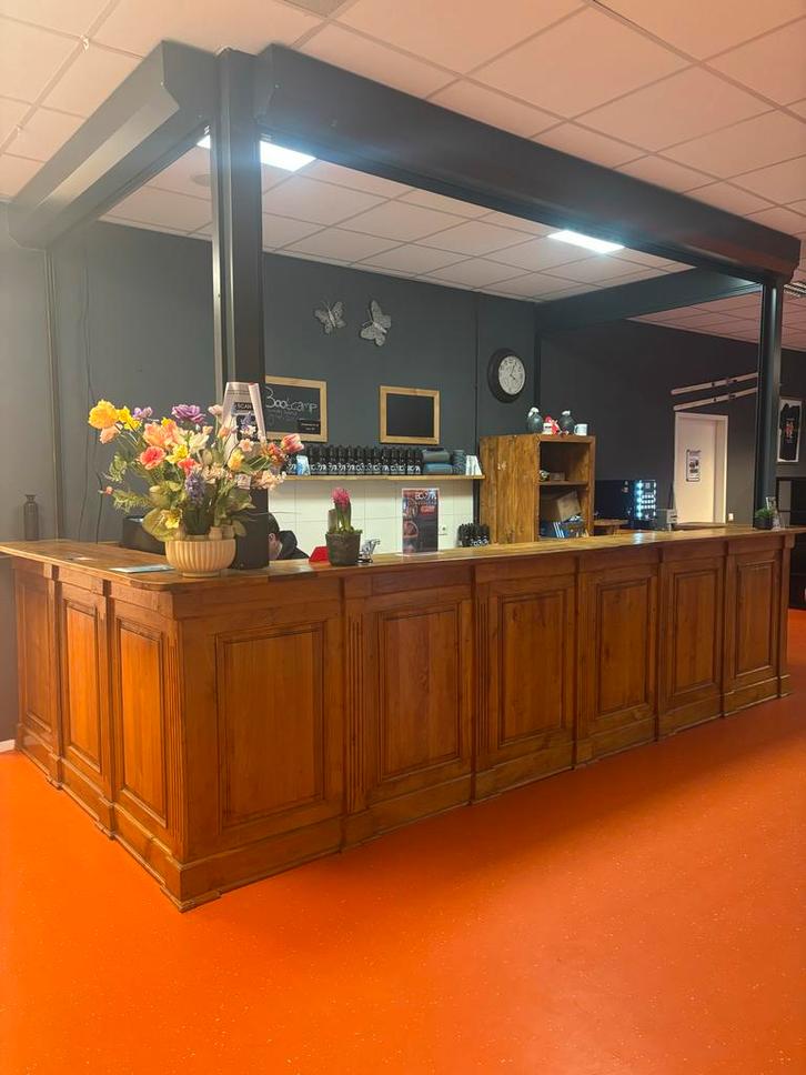 Houten balie met rolluiken, Doe-het-zelf en Verbouw, Overige Doe-het-zelf en Verbouw, Ophalen of Verzenden