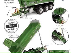 Joskin Trans-KTP 27-65 Kieper Green Version, Hobby en Vrije tijd, Modelauto's | 1:32, Nieuw, Tractor of Landbouw, Universal Hobbies