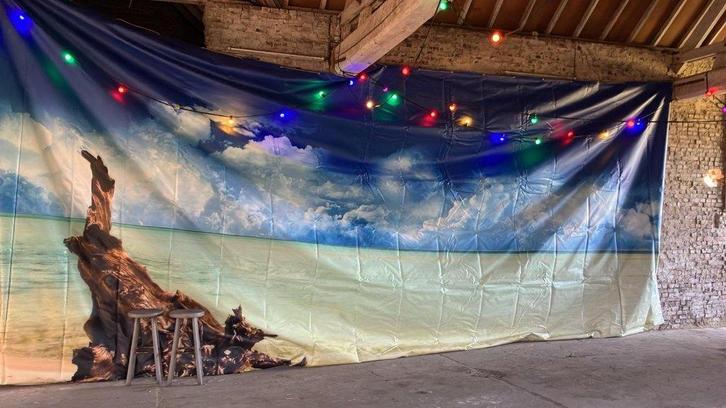 Zeildoek, Doe-het-zelf en Verbouw, Zeil en Folie, Zo goed als nieuw, Zeil, 15 m² of meer, Ophalen