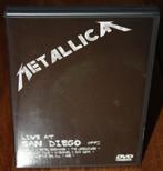 Metallica Live at San Diego 1992 DVD, Muziek en Concerten, Zo goed als nieuw, Ophalen