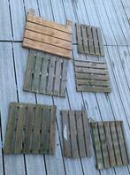 6 vlonderplankjes, Tuin en Terras, Ophalen, Gebruikt, Hout