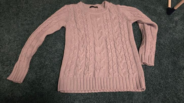 Lichtblauwe Trui - Maat M, Kleding | Dames, Truien en Vesten, Gedragen, Maat 38/40 (M), Blauw, Ophalen of Verzenden
