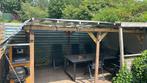 Beschermdak caravan, Ophalen, Gebruikt