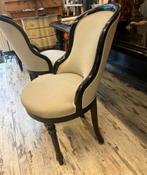 Antieke eetkamer stoelen, Ophalen of Verzenden