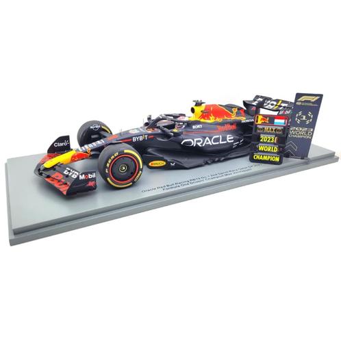1/18 2023 Max Verstappen Red Bull RB19 Qatar World Champion, Hobby en Vrije tijd, Modelauto's | 1:18, Nieuw, Auto, Overige merken