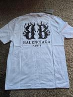 Balenciaga T-Shirt met 3D Logo, Verzenden, Wit, Balenciaga, Maat 56/58 (XL)