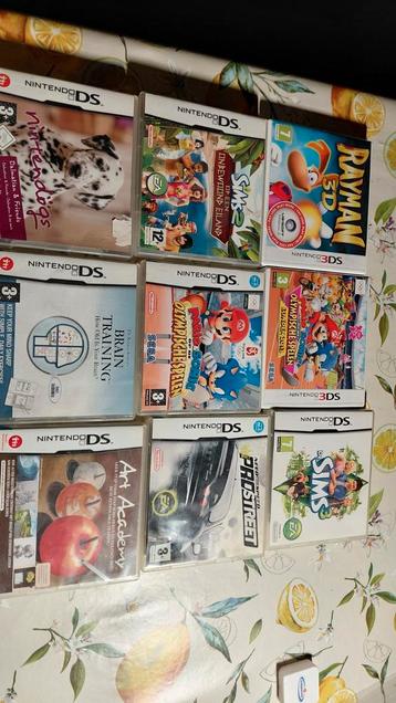 Nintendo DS Games - Diverse Collectie beschikbaar voor biedingen