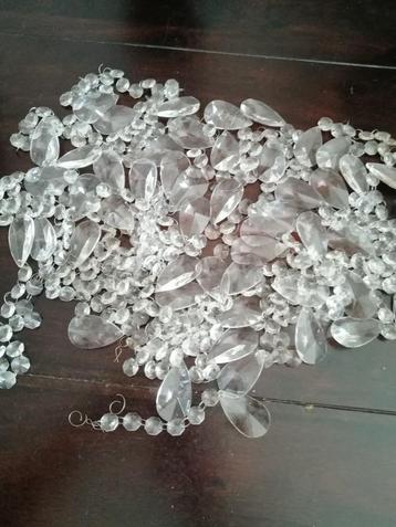 Vintage originele kristallen kralen, 50stuks beschikbaar voor biedingen