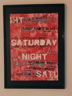 SATURDAY NIGHT ( herman brood), Antiek en Kunst, Kunst | Schilderijen | Modern, Ophalen of Verzenden