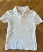 H&M polo tshirt 110/116 wit, Ophalen of Verzenden, Zo goed als nieuw, H&M, Shirt of Longsleeve
