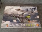 Jaar kalender air to air 2024 Belgian air force days, Ophalen, Kaart, Foto of Prent