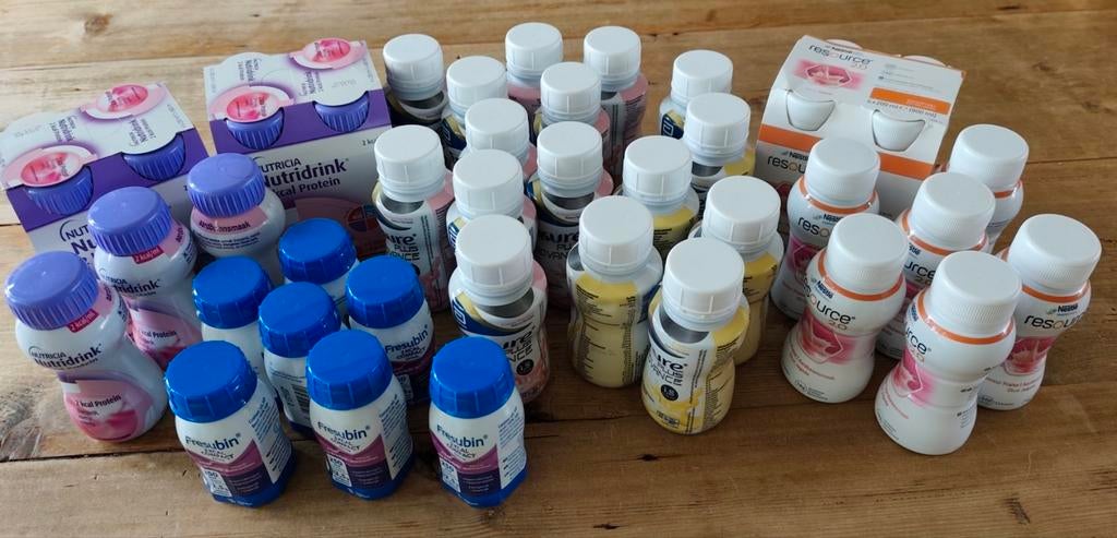 Nutridrink medische voeding, proteïne, div. smaken, 44 stuks, Diversen, Levensmiddelen, Ophalen of Verzenden