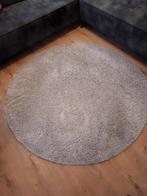 Vloerkleed, Rond, Ophalen of Verzenden, Zo goed als nieuw, Crème