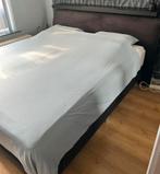 Zwarte bixspring met losse matrassen 180x200 cm, Ophalen, Gebruikt, Tweepersoons, 180 cm