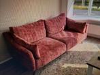 Bank oud roze, Ophalen, Overige materialen, Driepersoons, 75 tot 100 cm