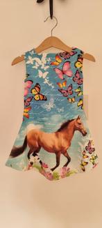 Jurk paard met vlinders maat 98 104 NIEUW!, Ophalen of Verzenden, Nieuw, Meisje, Jurk of Rok