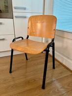 Industriële stoel, Huis en Inrichting, Stoelen, Ophalen, Gebruikt, Zwart, Eén