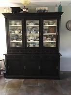 Zwarte buffet kast   229 hoog. 61 diep. 61 diep, Huis en Inrichting, Kasten | Buffetkasten, Ophalen, Gebruikt, 200 cm of meer