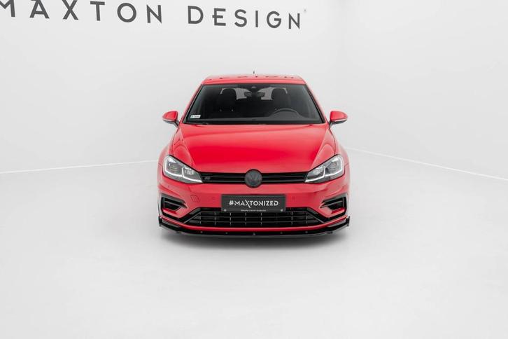 Maxton Design Front Splitter V.1 Volkswagen Golf R, Auto diversen, Tuning en Styling, Ophalen of Verzenden