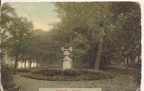 Kampen. Plantsoen ca. 1913 Uitg. LRV no. 3853 Gekleurd, Verzamelen, Ansichtkaarten | Nederland, Gelopen, Overijssel, Voor 1920