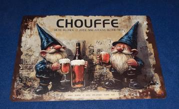 La Chouffe Wandbord - Mancave, Bar, Kroeg beschikbaar voor biedingen