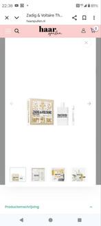 Zadig en voltare 100 ml plus 10 ml, Ophalen of Verzenden, Nieuw