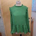 Nieuwstraat groene top mt s/m, Kleding | Dames, Tops, Groen, Zonder mouw, Ophalen of Verzenden, Zo goed als nieuw