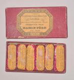 Antiek doosje Hamon Père zéoliet voor slijpen scheermessen , Ophalen of Verzenden