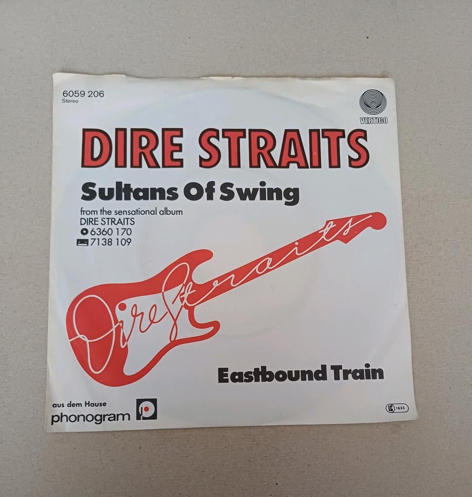 Dire Straits  - Sultans Of Swing, Cd's en Dvd's, Vinyl Singles, Gebruikt, 7 inch, Single, Ophalen of Verzenden