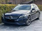 Mercedes C350e Hyrbide 279pk “Full optie”, Auto's, Mercedes-Benz, Automaat, Achterwielaandrijving, Blauw, Leder