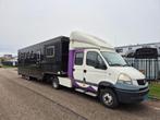 Horsetruck dubbele cabine B-E combi ,5-paards met living,, Dieren en Toebehoren, Ophalen, Gebruikt, Aluminium, Overige typen