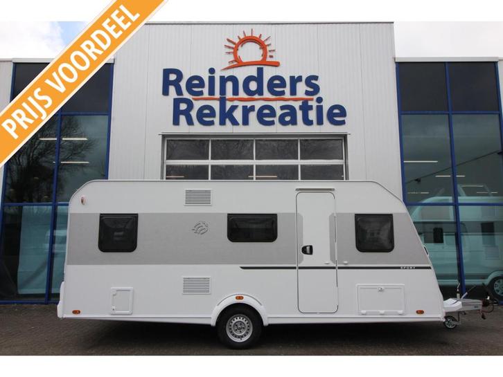 Knaus Sport 500 KD Voordeel-pakket € 2.250,-, Caravans en Kamperen, Caravans, Bedrijf, tot en met 5, 1000 - 1250 kg, Standaardzit