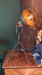 Tafellamp vintage industrieel. Koper look incl E27, Ophalen, Zo goed als nieuw, Minder dan 50 cm