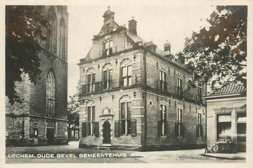 (387-107-023) Lochem Oude Gevel Gemeentehuis, Verzamelen, Ansichtkaarten | Nederland, Gelderland, Voor 1920, Verzenden