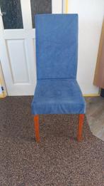 Eettafel stoelen, Huis en Inrichting, Ophalen, Gebruikt, Blauw, Vijf, Zes of meer stoelen