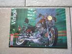 Yamaha XV1000 Virago brochure folder 1987, Motoren, Handleidingen en Instructieboekjes, Ophalen of Verzenden, Yamaha