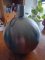 RVS bol / kaars..olie brander / indoor/outdoor NIEUW / tuin, Ophalen of Verzenden, Zo goed als nieuw