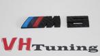 BMW M5 line 3D logo zelfklevend 13CM metaal carbon zwart, Auto diversen, Ophalen of Verzenden