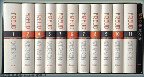 Verzameld Werk Sigmund Freud Boom 11x - Hardcover in BOX CD, Boeken, Psychologie, Gelezen, Ophalen of Verzenden