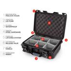 Nanuk 915 case met klittenband vakverdeling, Ophalen of Verzenden, Zo goed als nieuw, Overige typen, Overige merken